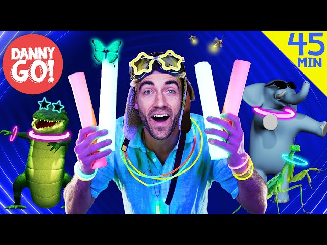 Glow Sticks, Animals, Bugs + more! ⚡️🐒🐛 | Dance Compilation | Danny Go! Songs for Kids