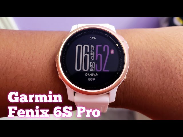 Garmin Fenix 6S Pro White Rose Gold Review