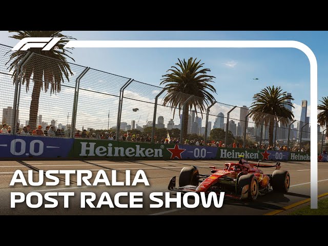 LIVE: Australian Grand Prix Post-Race Show