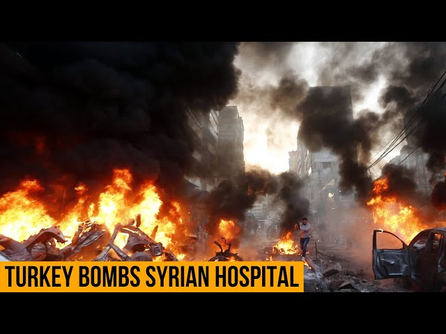 Syrian hospital hit in artillery attacks on Afrin, at least 13 casualties.