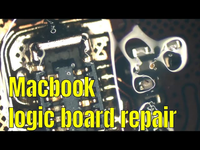 Macbook logic board repair