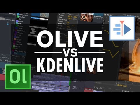 OLIVE vs KDENLIVE Video Editor Feature & Performance Comparison