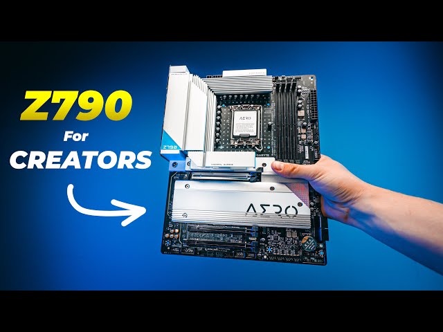 Here's WHY THIS is made for CREATORS! | Gigabyte Z790 AERO G Overview
