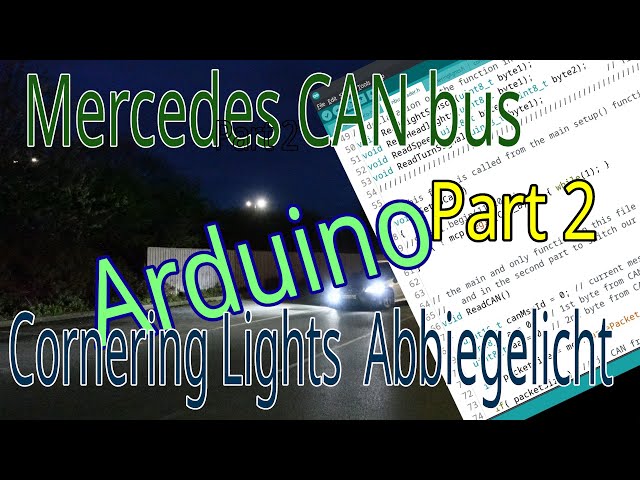 Mercedes E-Class 🚘 Cornering Lights 🔦 Part 2