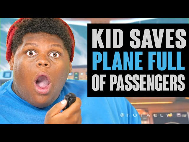 Kid SAVES PLANE Full of Passengers when Pilots Can’t Fly.