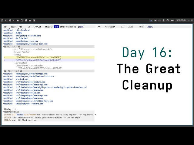 Day 16: The Great Cleanup - Road to FOSS Business