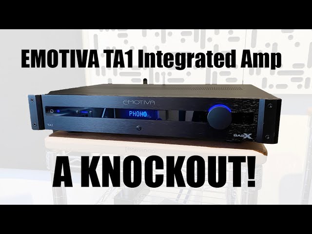 Overachiever : EMOTiVA TA1 Integrated Amp