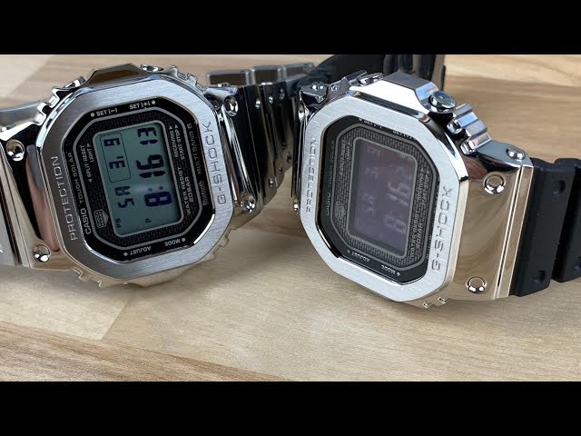 Gshock GMWB5000-1 and GMWB5000D-1