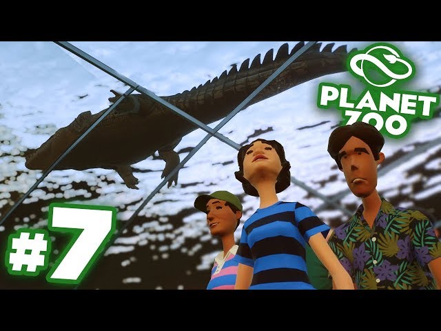 Underwater Crocodile Walkway Exhibit!!! - Planet Zoo | Ep7 HD