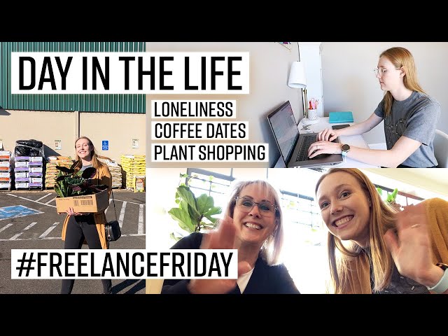Fiverr Freelance Copywriter Day in the Life! Magazine Interview, Writing & Plants | #FreelanceFriday