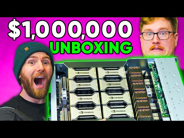 The $1,000,000 Unboxing - Petabyte of Flash Part 1