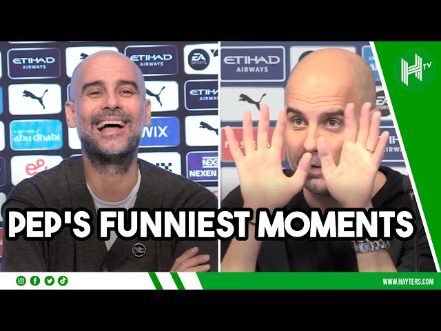 Pep's BEST moments of the season so far! 😂