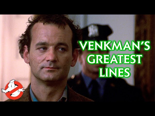 Peter Venkman's Iconic Lines | GHOSTBUSTERS