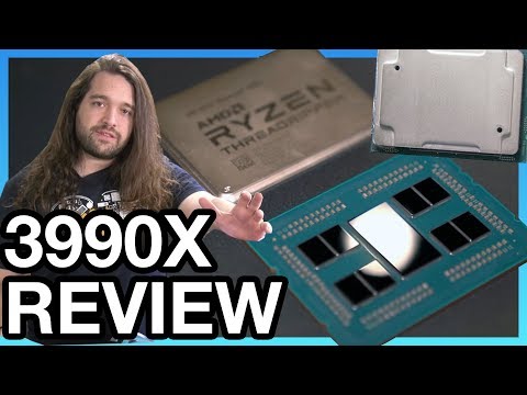 AMD Threadripper 3990X CPU Review | Code Compile, Render, & Compression