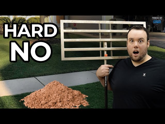 DON’T Use Sand to Level your Lawn!! *INSTEAD USE THIS*