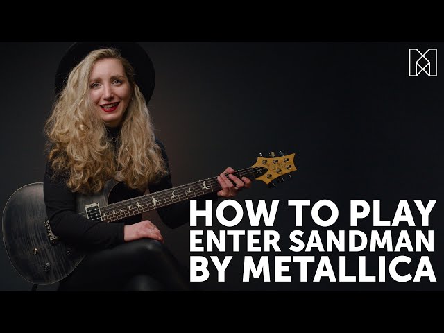 How to Play Enter Sandman by Metallica | FREE lesson from my guitar course!