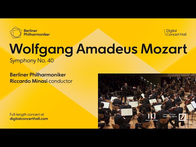 Mozart: Symphony No. 40 / Riccardo Minasi · Berliner Philharmoniker