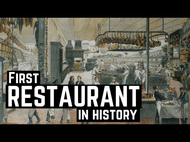 How The Restaurant Business Was Invented?