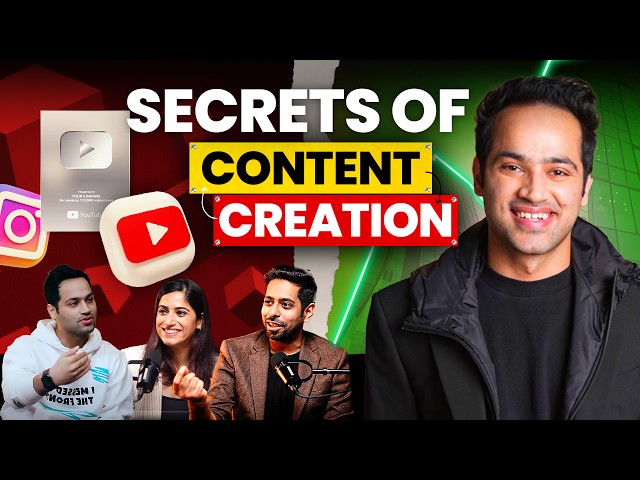 Learn Content Creation Secrets | @rajshamani @GunjanShouts and Himeesh Madaan | BTS-03