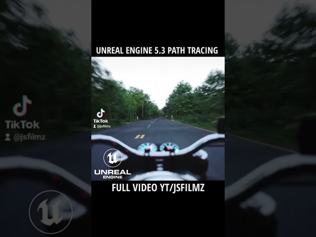 Unreal Engine 5.3 Path Tracing #shorts #unrealengine5 #ue5