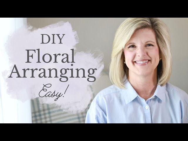 How to Make Floral Arrangements and GREAT Floral Design| DIY