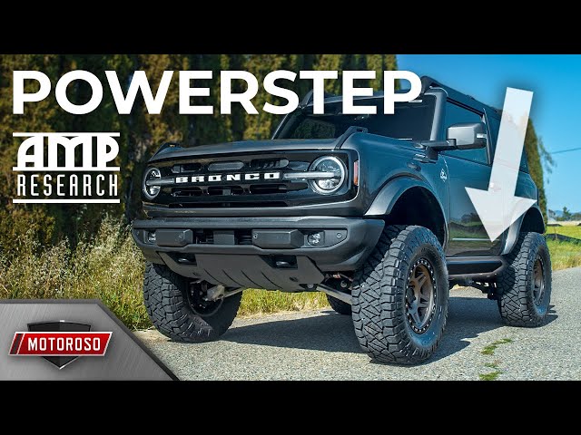AMP Power Steps for the 21+ Bronco 2dr & 4dr with INSTALL Guide!