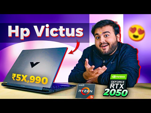 Best RTX 2050 Gaming Laptop..?! 🤯 - HP VICTUS | Ryzen 5 7535HS ⚡️