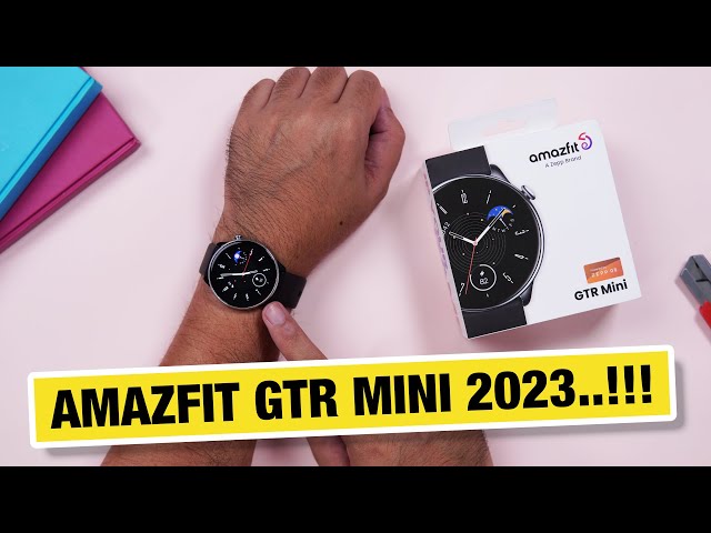 ⚡️ Kupas Tuntas Amazfit GTR Mini! Rekomendasi Smartwatch 2023