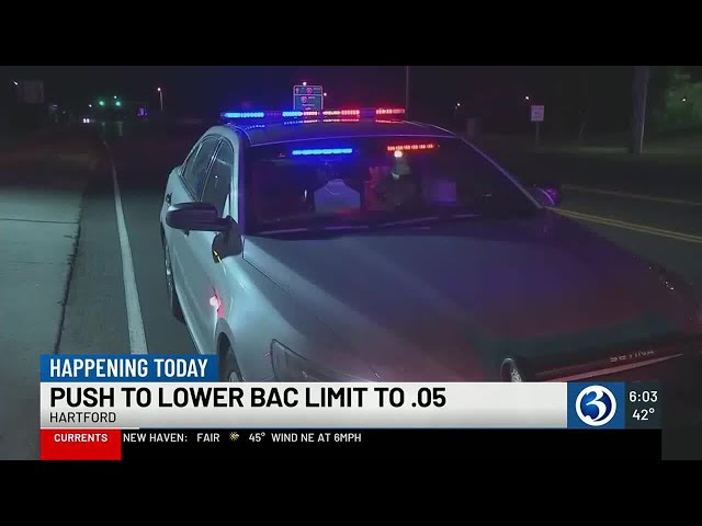 VIDEO: Proposal would lower blood-alcohol limit in CT
