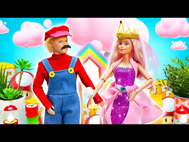 Prinzessin Peach und Mario heiraten || TOTALES MAKEOVER!