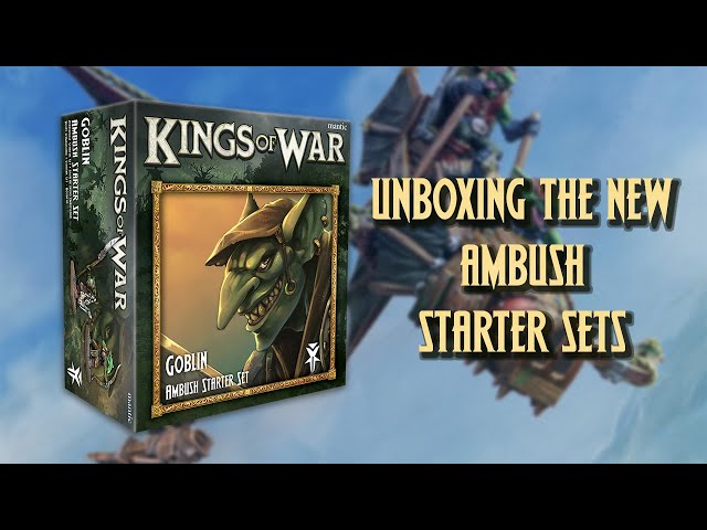 Unboxing The New Ambush Sets - Goblins
