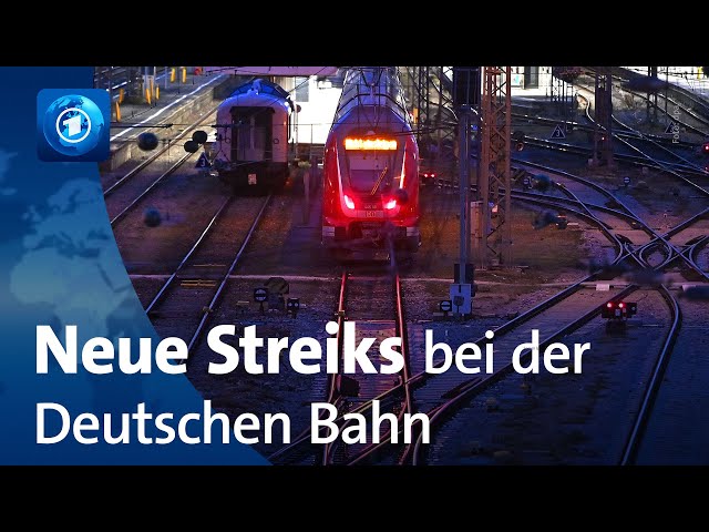 Tarifkonflikt geht weiter: Neue Streiks bei der Deutschen Bahn