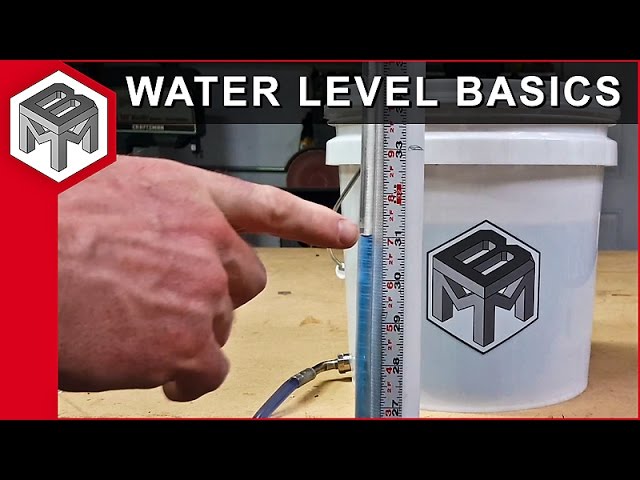 Water level basics – How to make and use one