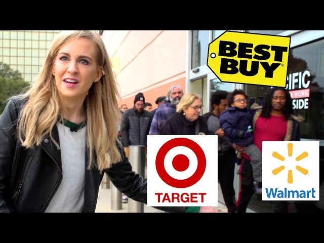 Irish Girl Tries BLACK FRIDAY in AMERICA for the first time