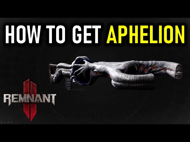 How to Get Aphelion Long Gun | Remnant 2 (Secret Weapons Guide)