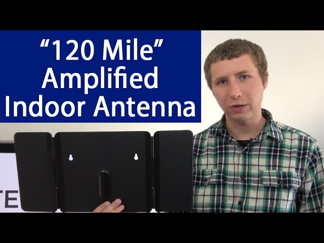 1byone 120 Mile Amplified Indoor HD Digital TV Antenna Review