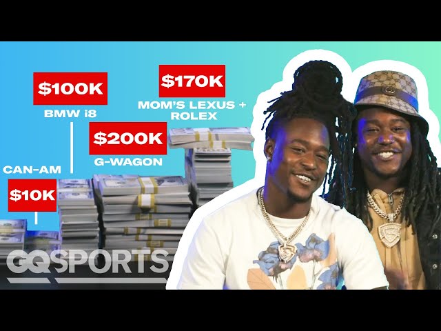 How Shaquill and Shaquem Griffin Spent Their First $1M in the NFL | My First Million | GQ Sports