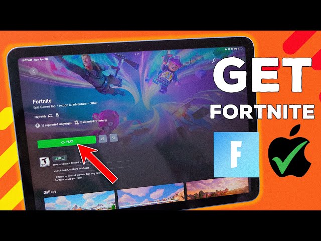 HOW TO DOWNLOAD FORTNITE on iPAD in 2024 (Play Fortnite on iPad)