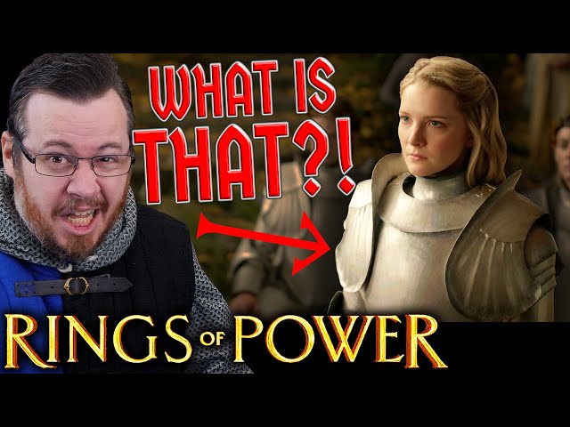 WHAT IS THAT?! Rings of Power weapons and armor review!