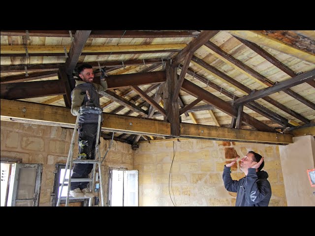 Mastering The Art Of Ceiling Preparation @ The Abandoned House Renovation