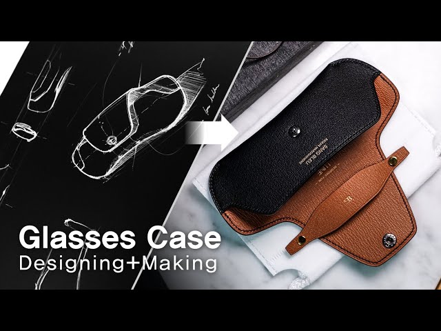 Making perfect Glasses Case with Hermes leather