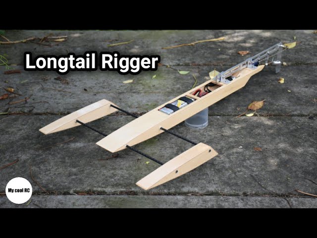 Build a Rigger Longtail RC Boat - Jumping & Self Righting