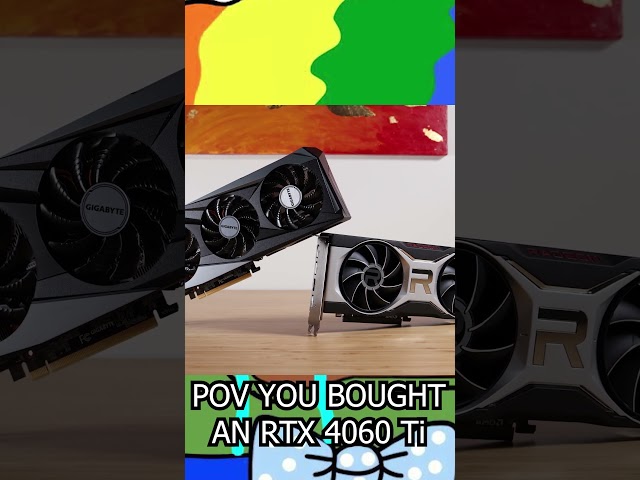 Only CLOWNS Buy an RTX 4060 Ti