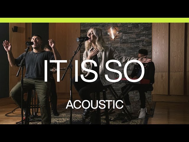 It Is So | Acoustic | At Midnight | Elevation Worship