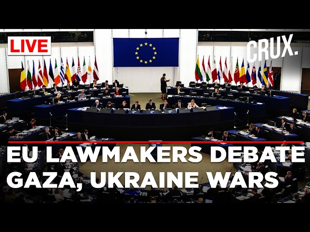 European Parliament Debates Israel's Gaza Offensive, Frozen Russian Assets to Fund Ukraine