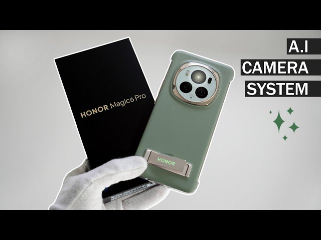 Sensational Camera Meets AI ✨I ASMR Unboxing of HONOR Magic 6 Pro