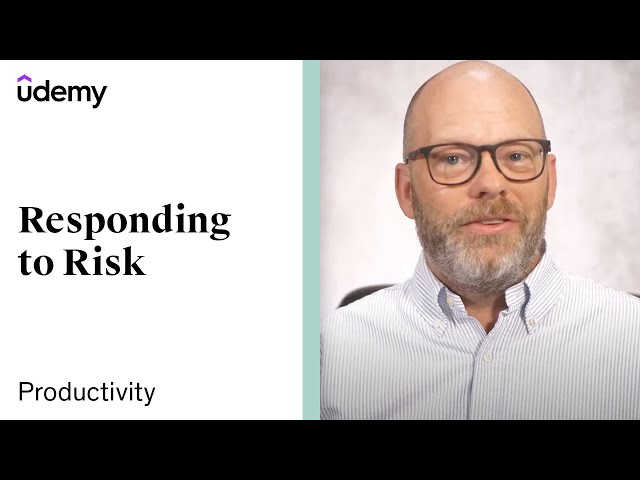 Responding to Risk | Udemy Instructor, Joseph Phillips [Project Risk Tutorial]