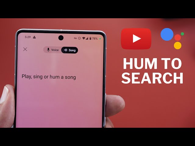 Hum to Search Now on YouTube (Google Assistant Smarts)