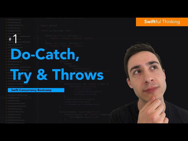 How to use Do, Try, Catch, and Throws in Swift | Swift Concurrency #1