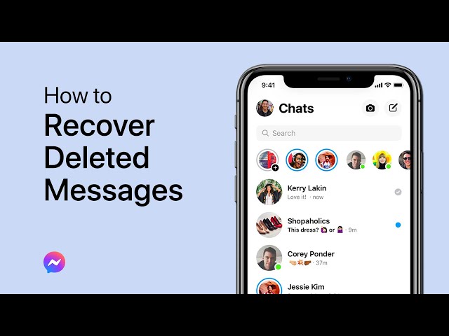 How To Recover Deleted Messages on Messenger